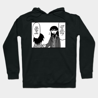 Mudwizard draws that panel of sakaki's conflict solving skill with cats / azumanga daioh Hoodie